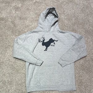 Stio Light Gray Hoodie